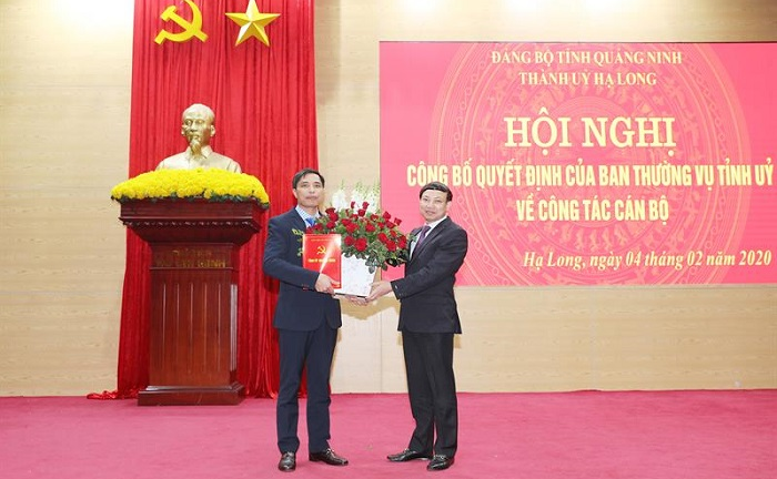 Chủ nhiệm UBKT tỉnh Quảng Ninh làm Bí thư Thành ủy Hạ Long